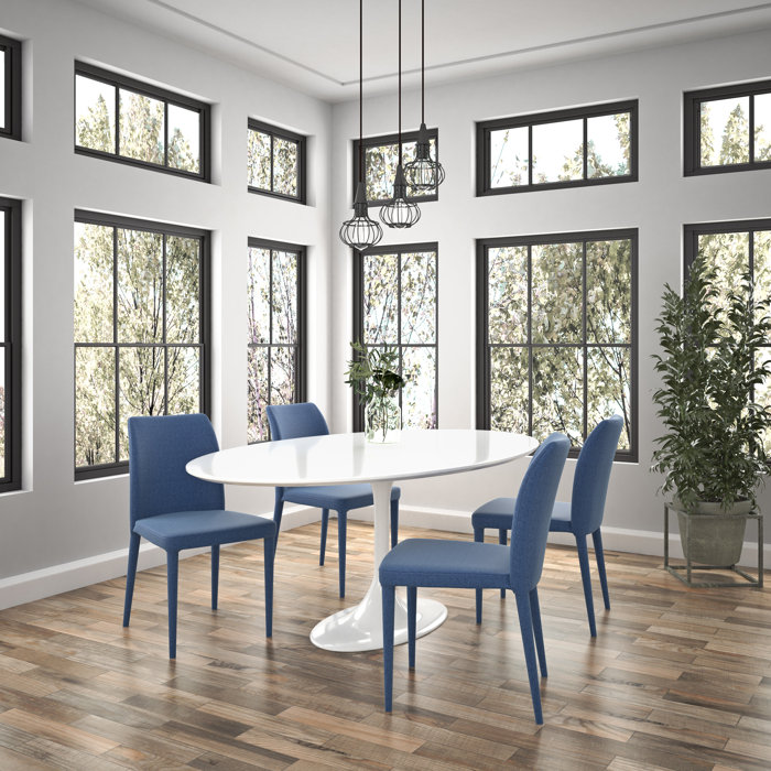 AllModern Flow Oval Dining Table | Wayfair